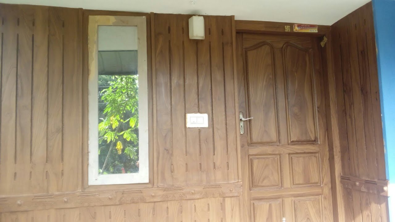 How to draw teak grains, teak design on painted surface