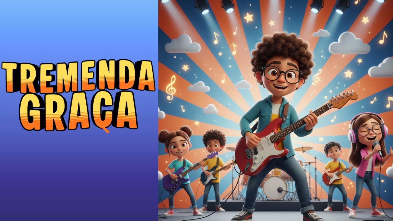 TREMENDA GRAÇA/THIS IS AMAZING GRACE - VERSÃO LOUVOR KIDS