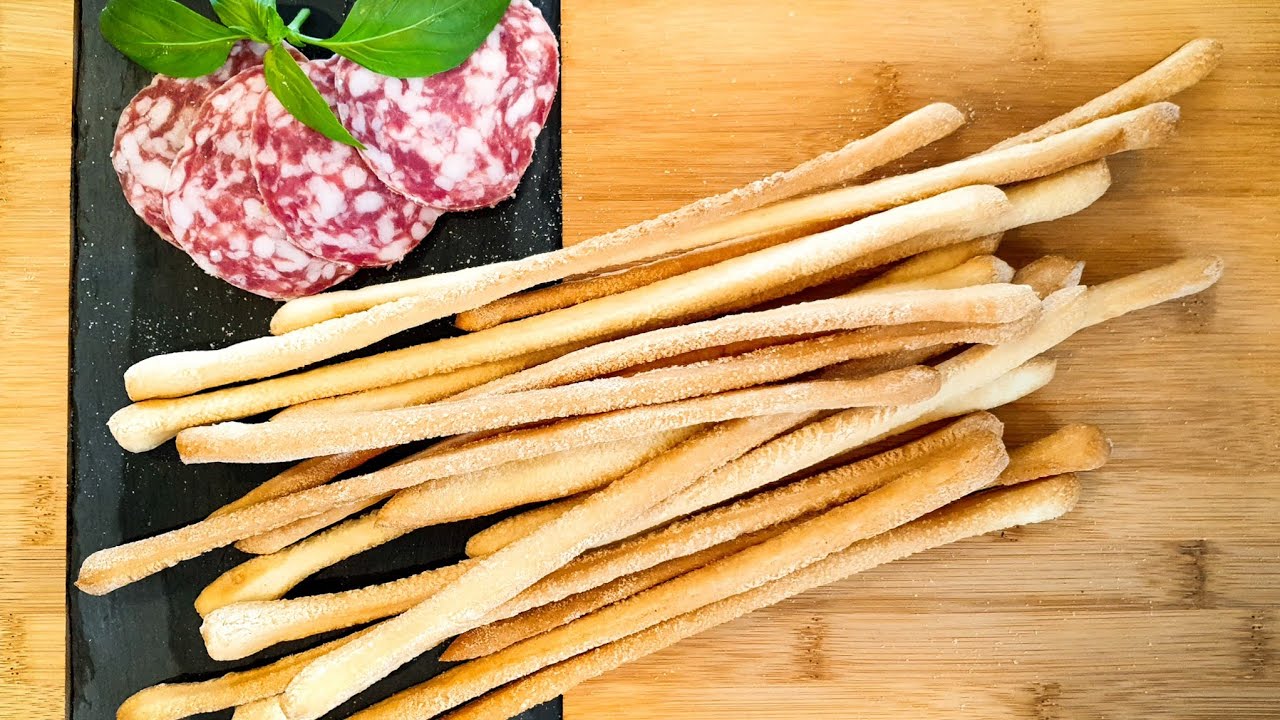 Ricetta GRISSINI STIRATI con impasto a mano