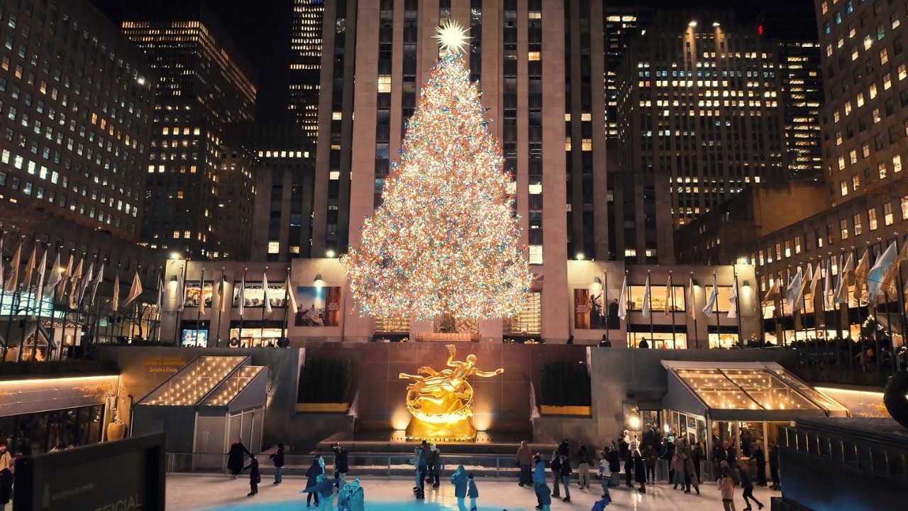 NYC Christmas Vibes | City Lights & Holiday Magic 🎄✨