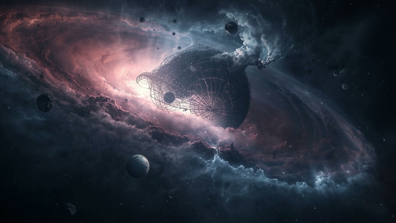Silent Supernova Cosmic Rose 💫 2 Hour Glowing Nebula Soundscape  Planetary Remains Ambience