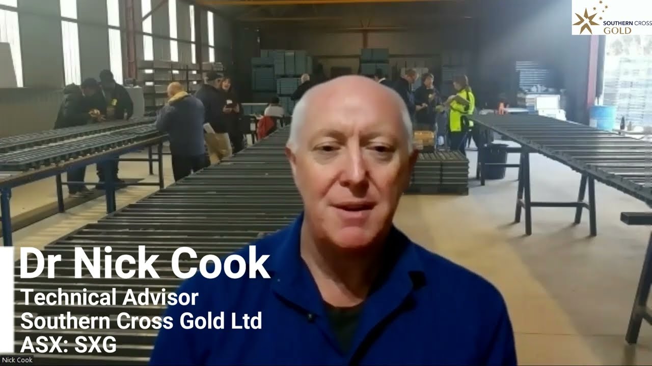 Dr Cook explores the geology of SXG's Sunday Creek tenement (Part 1 of a 2 part video)