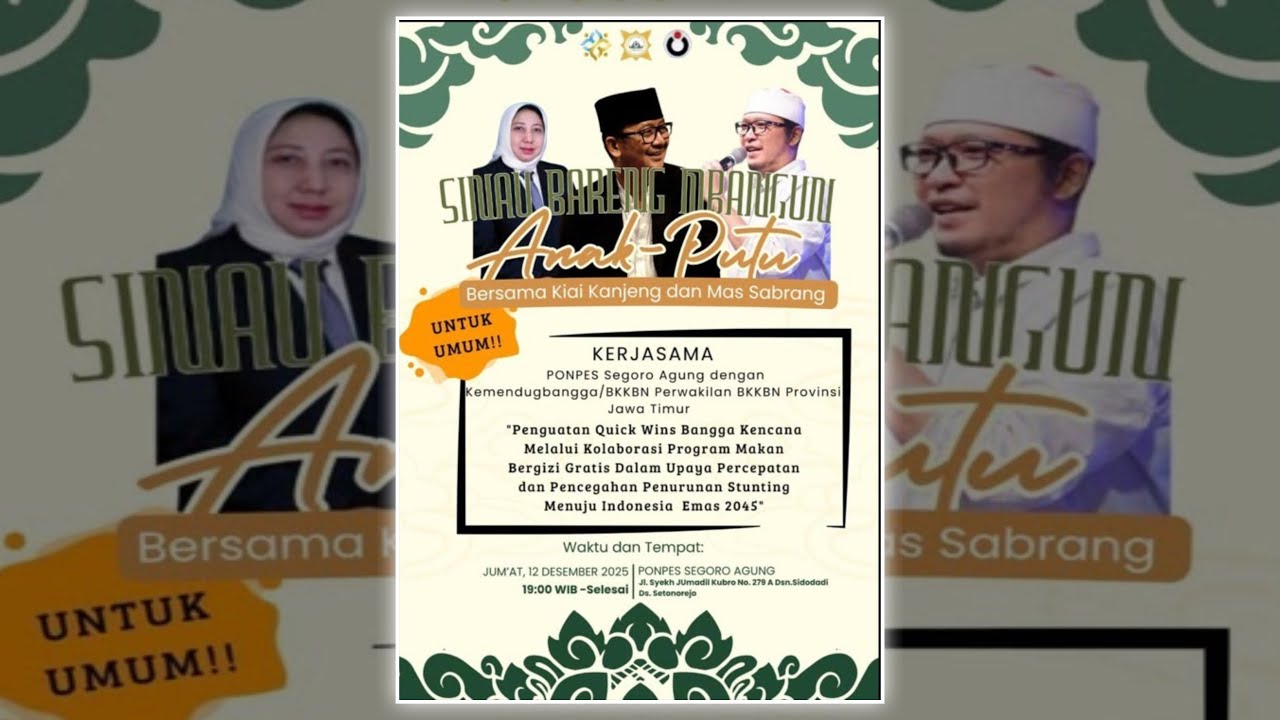 🔴Live!! Sinau Bareng Bersama Kyai Kanjeng Dan Mas Sabrang