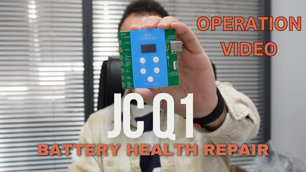 JC Q1 Battery Health Repair for 11 to 15 PM Models | Operation Video
