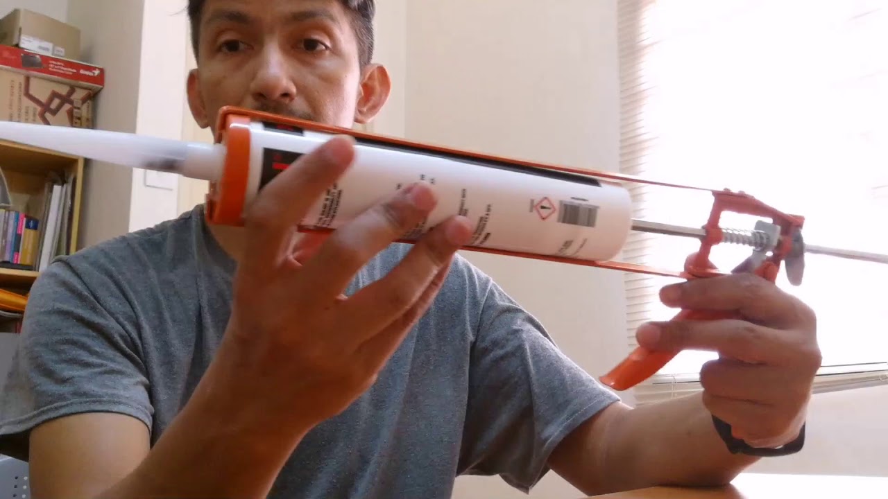 DIY Cara menggunakan silikon sealant / how to apply silicone sealant DIY