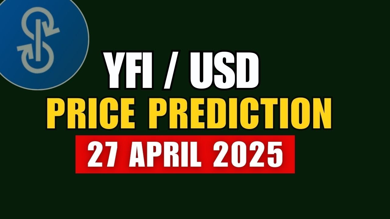 YFI coin price prediction today |  yearn finance YFI  April 27, 2025