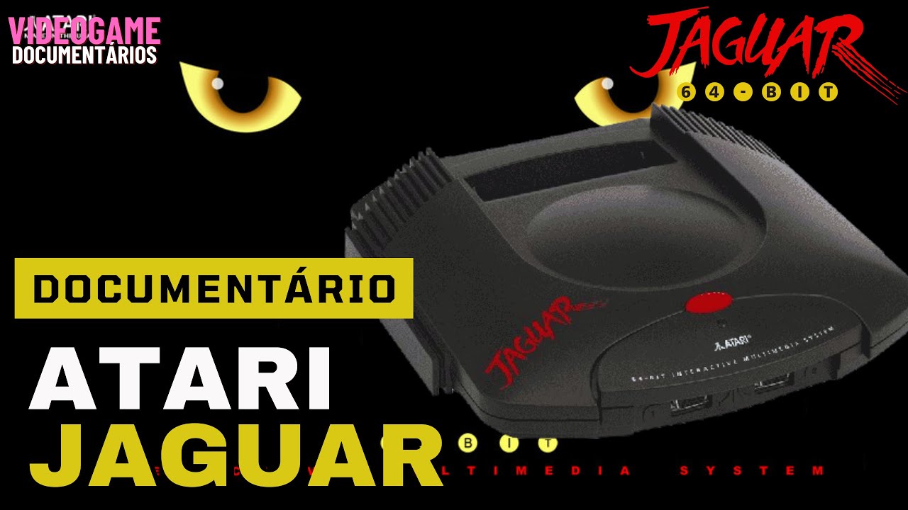 JAGUAR I Tudo sobre o último videogame da Atari que tentou competir na geração 32-Bits