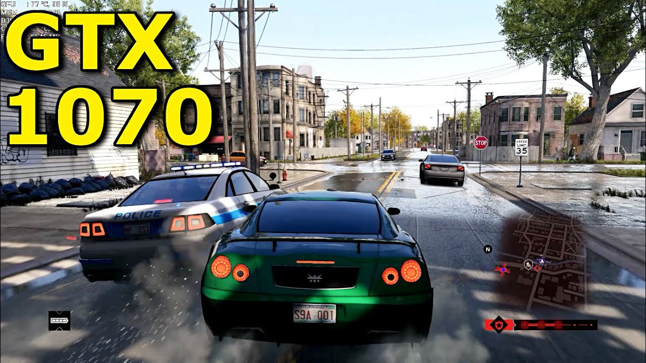 Watch Dogs w/ Natural & Realistic Lighting MOD - GTX 1070 1440p