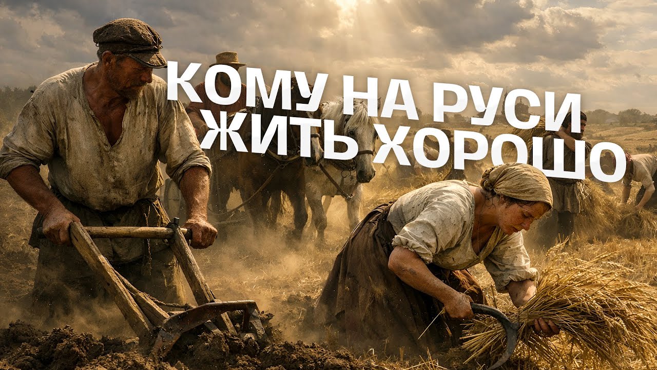 Жизнь народа в поэме «Кому на Руси жить хорошо» | Литература ЕГЭ с Вилей Брик | 2026 | СМИТАП