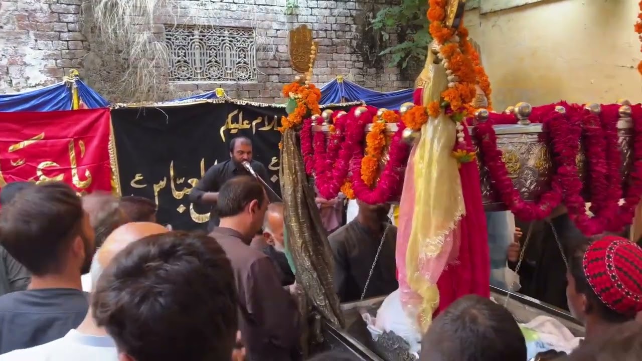 5 Muharram 2025 Markazi Jaloos Jhoola Shahzada Ali Asghar Madina Syedan Gujrat