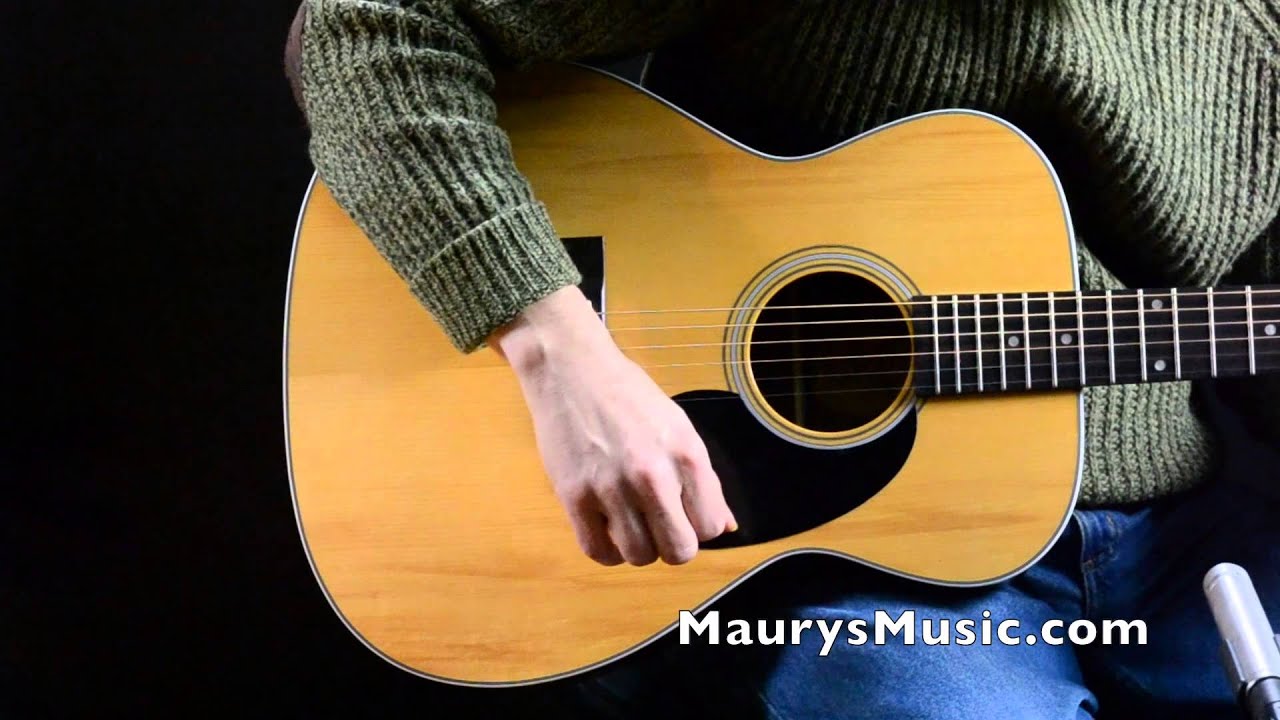 The Blueridge BR-63A at Maury's Music