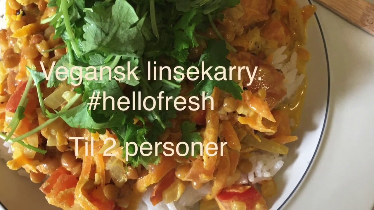 Vegansk linsekarry