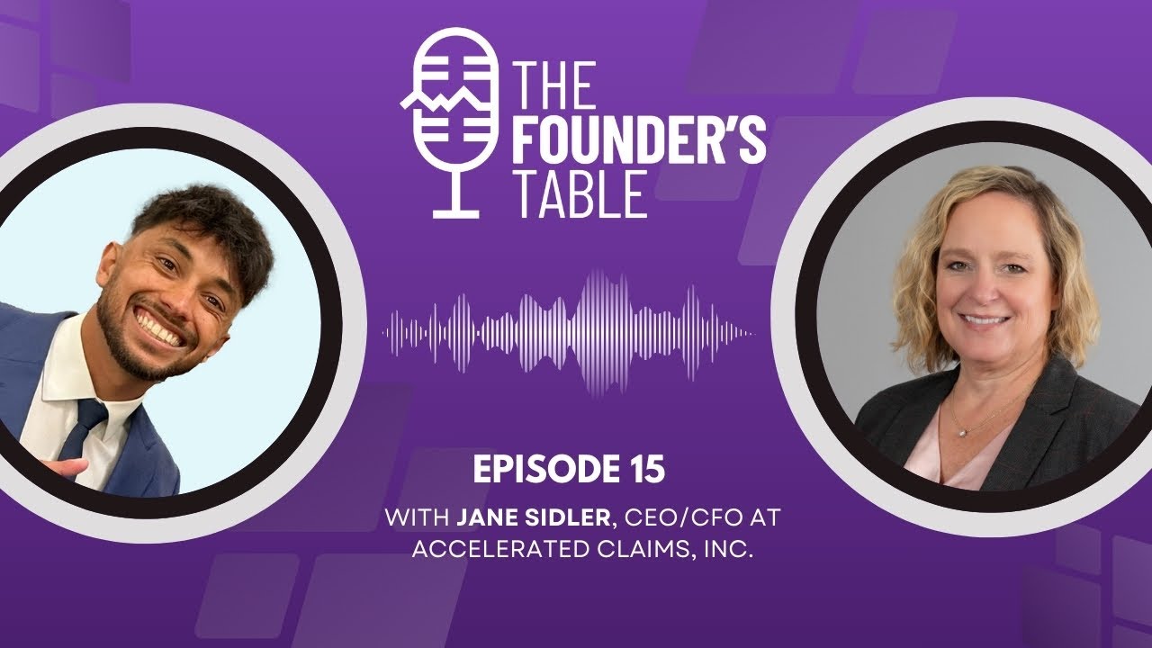 Inside Hospital Revenue Recovery: Jane Sidler on Leadership, Data & Growth | Founders Table
