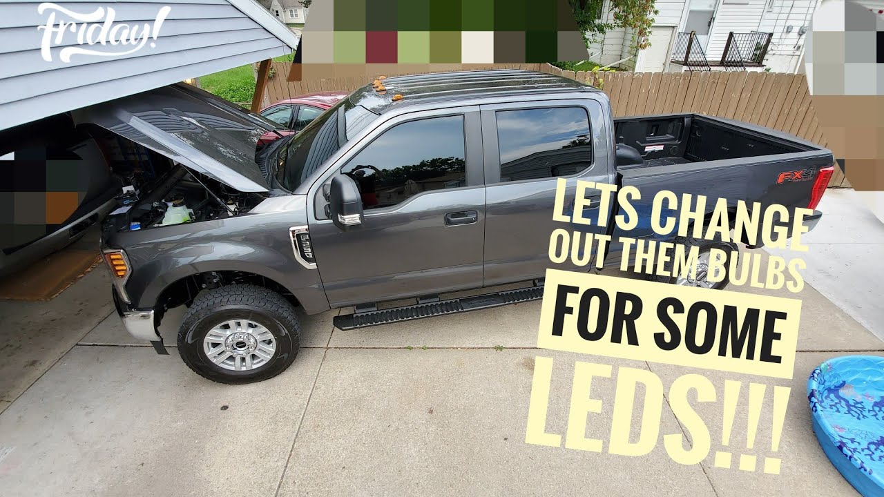 19 Superduty LED lighting conversion-HOW TO
