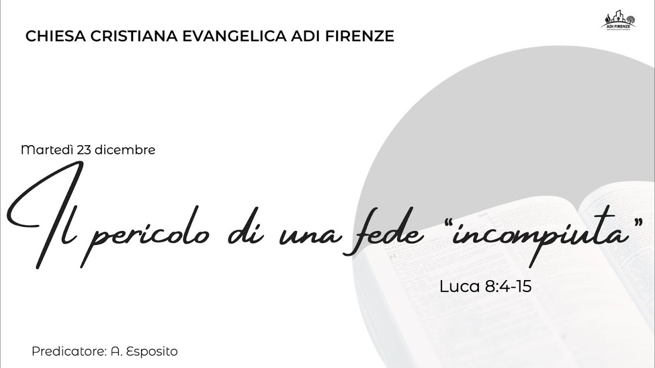 Il pericolo di una fede 