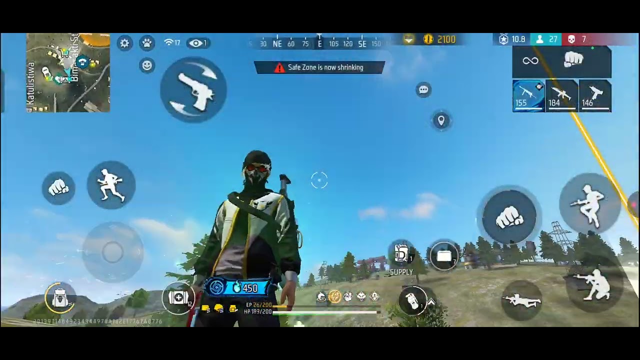 Free Fire Game Play by Ammar Ali Episode-01