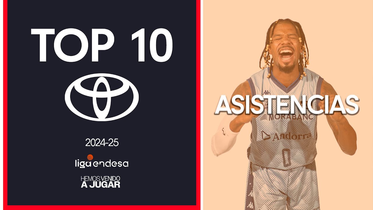 Top10 Toyota: Las Mejores Asistencias | Liga Endesa 2024-25