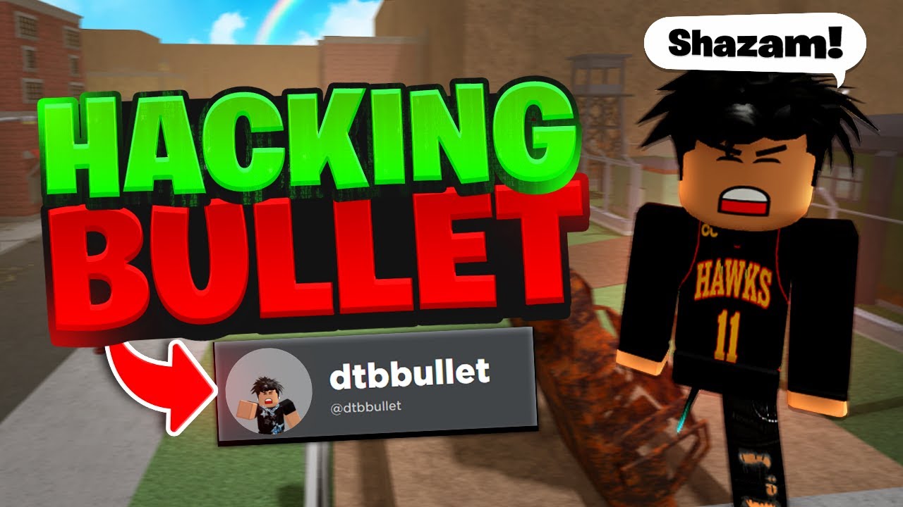 Hacking Bullet's ROBLOX Account... 😱 (Da Hood)