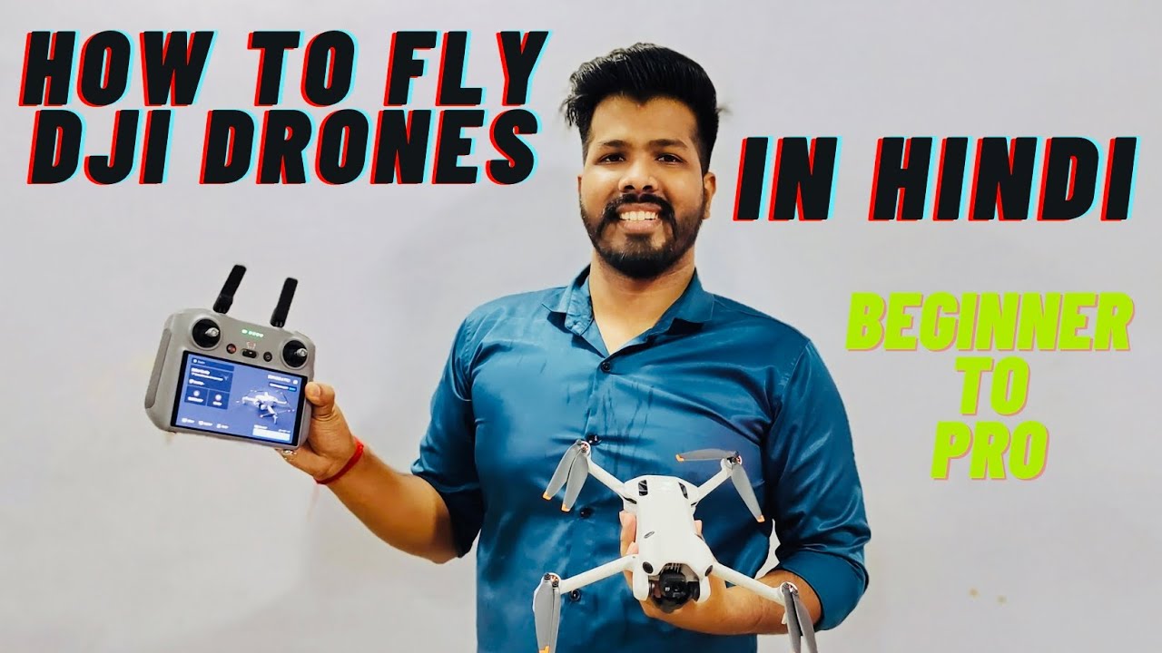 Как управлять DJI Mini 4 Pro || Как управлять дронами DJI на хинди: мир гаджетов 08