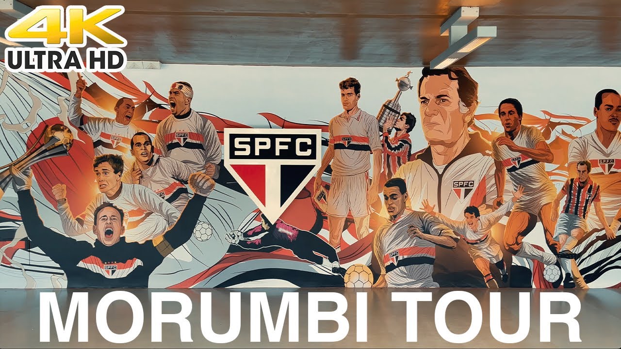 UM TOUR PELO MORUMBI - CONHEÇA O ESTÁDIO MAIS BONITO DO BRASIL! (4K HD)