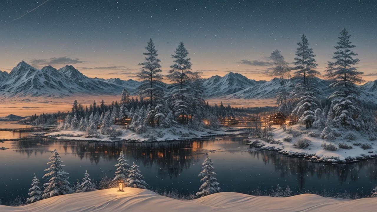 Cozy Snowfall Serenade: Gentle Lofi & Winter Rain