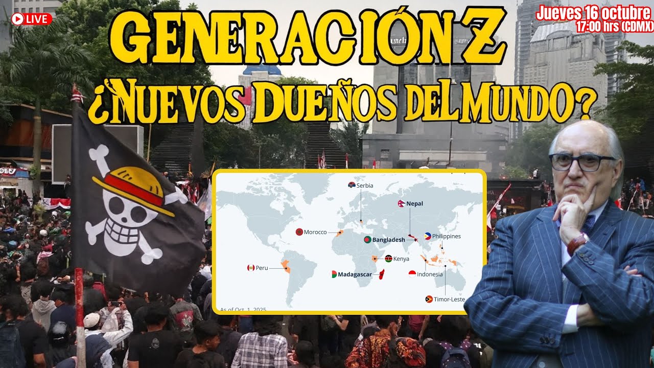 Generación Z  ¿Nuevos Dueños del Mundo? | Alfredo Jalife | Radar Geopolítico