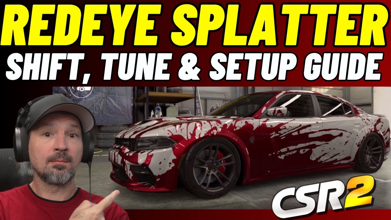 Руководство по брызгам на CSR2 Charger SRT Hellcat Redeye и как водить