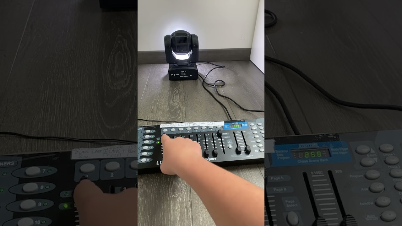 Lyre led dmx