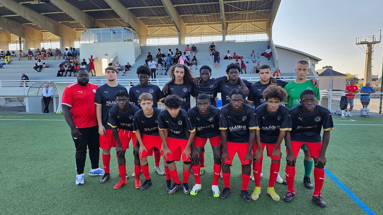 Match Championnat U18R1 Fleury 2 x 1 Châteauroux 1ère mi-temps 09/09/2023