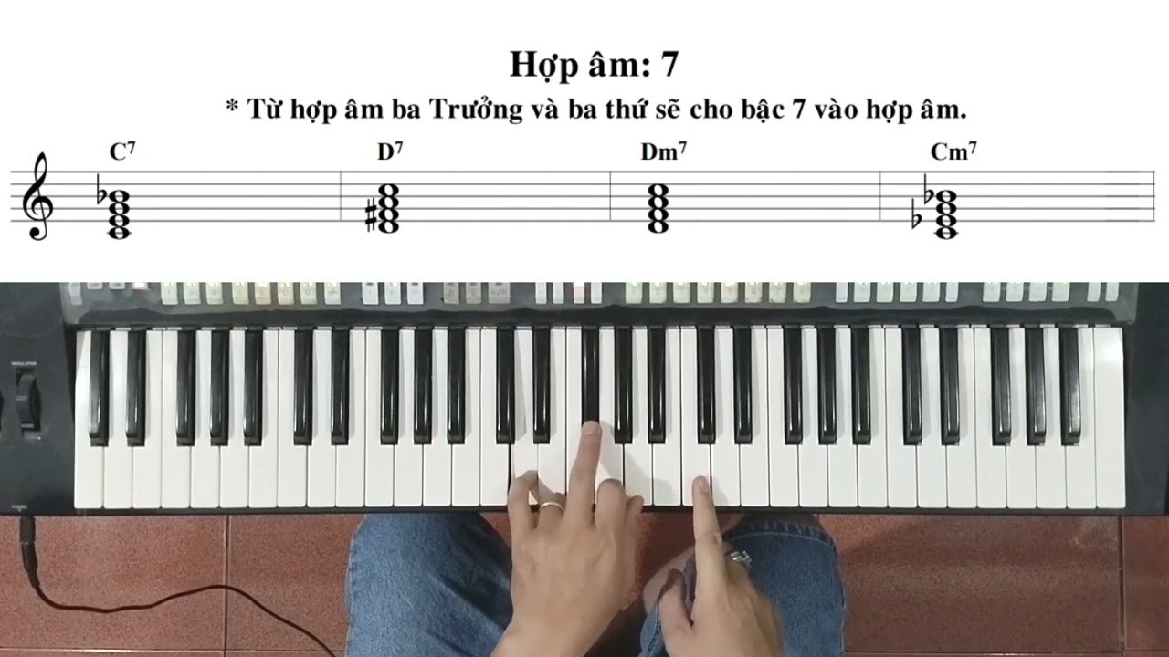 Cách thành lập hợp âm: 6 - 7 - 9 - 11- 13 | Chord 6,7,9,11,13 | Ku Tèo Piano.