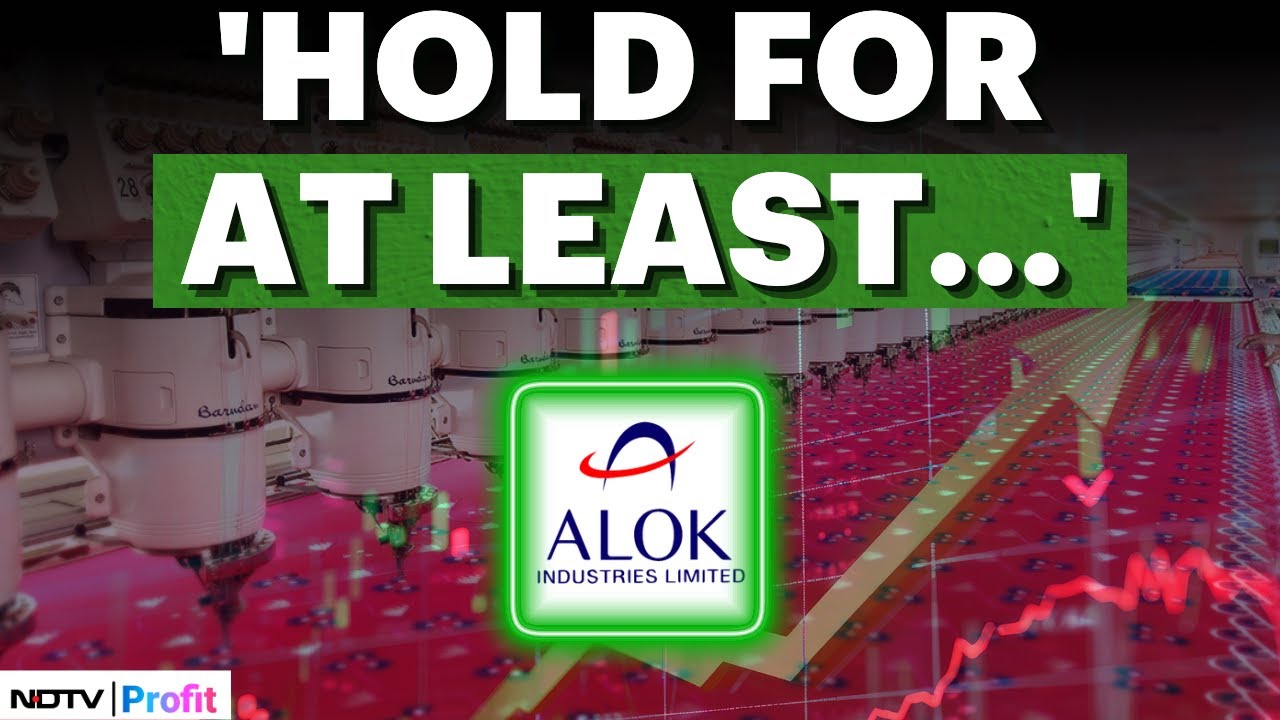 'Stock Is Rebounding': Why You Should Hold Alok Industries Stock At Current Levels