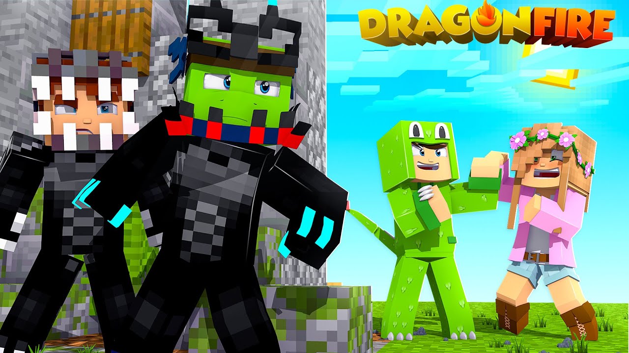 ШПИОНИРОВАНИЕ ЗА ДРУГИМ КОРОЛЕВСТВОМ ДРАКОНОВ! — Minecraft DragonFire Official