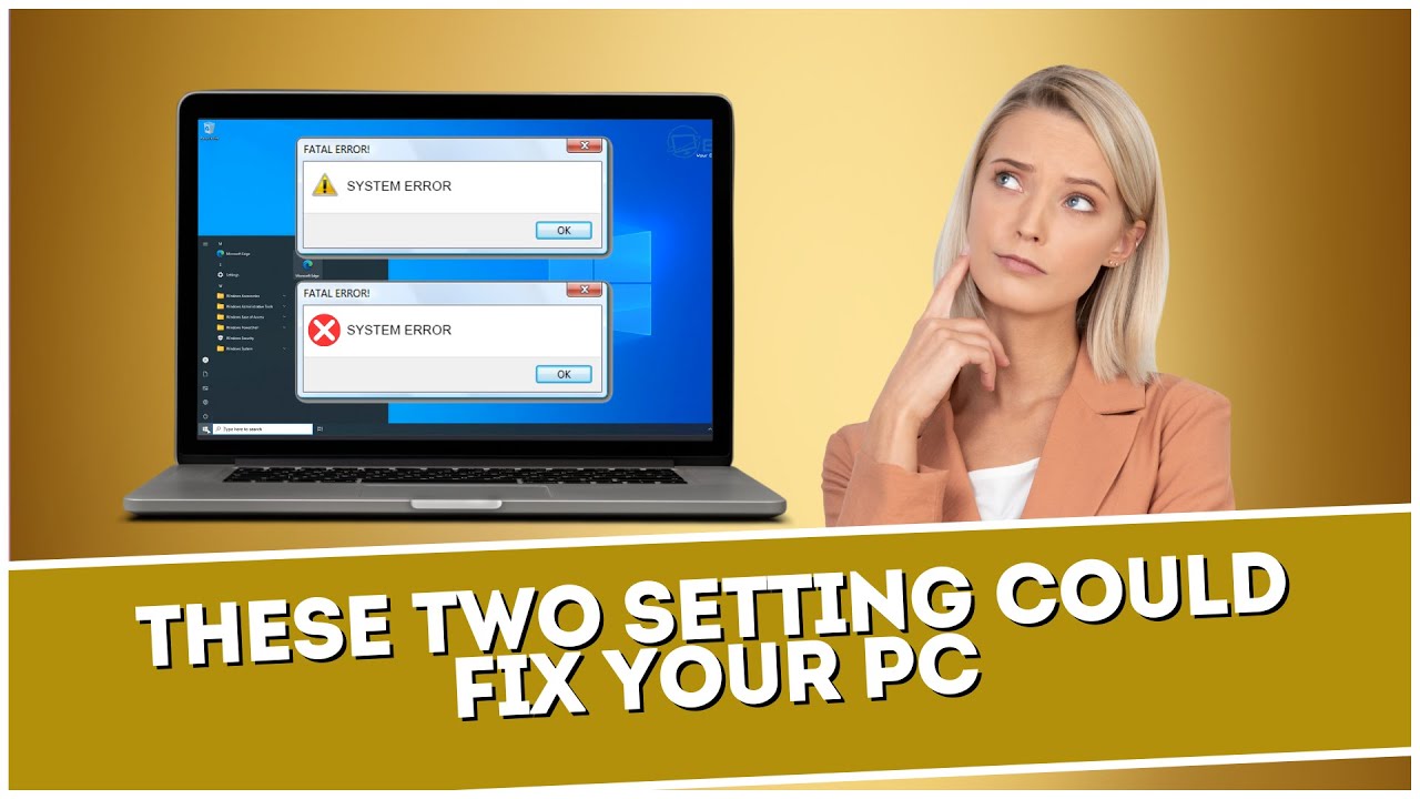 These Two Windows Setting Could Fix Your PC