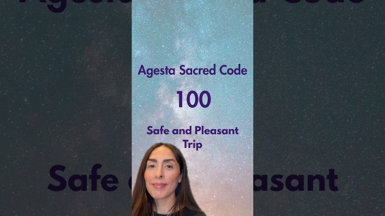 Safe and Pleasant Trip | Agesta Sacred Code #travel #protection #sacredcodes
