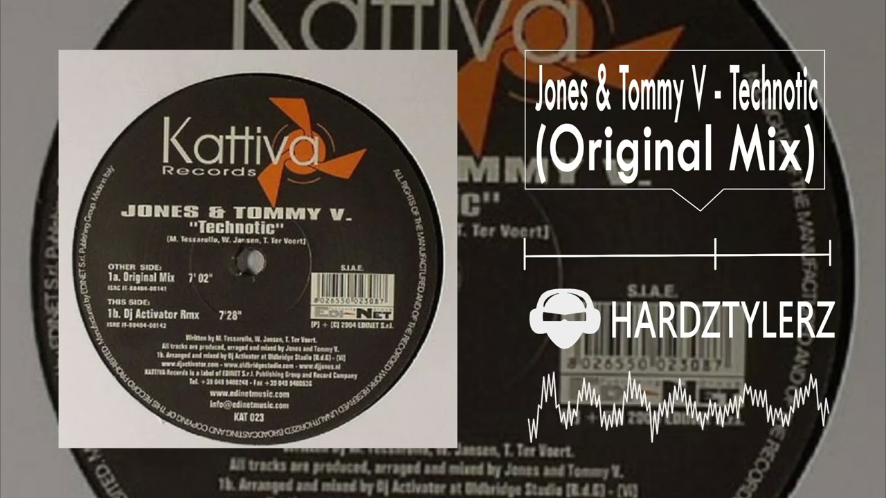 Jones & Tommy V - Technotic (Original Mix)