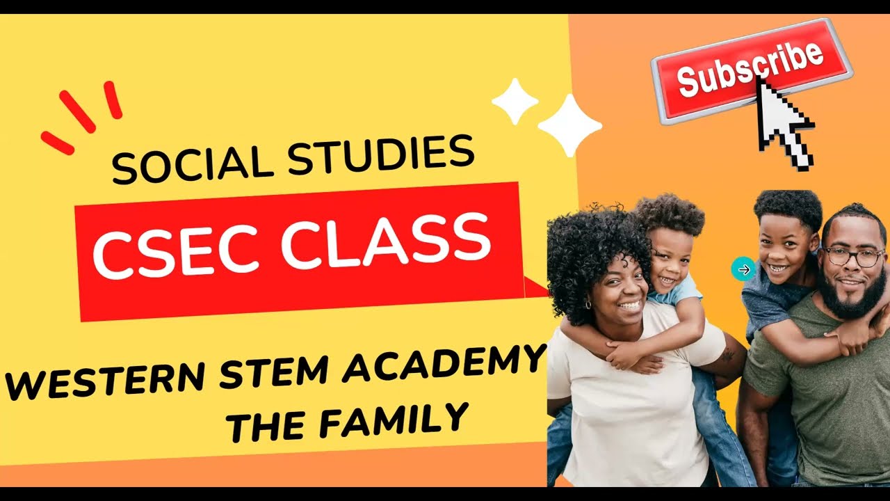 All About the Family - Social Studies CSEC Revision
