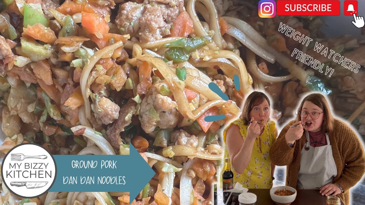 Ground Pork DanDan Noodles @mybizzykitchen
