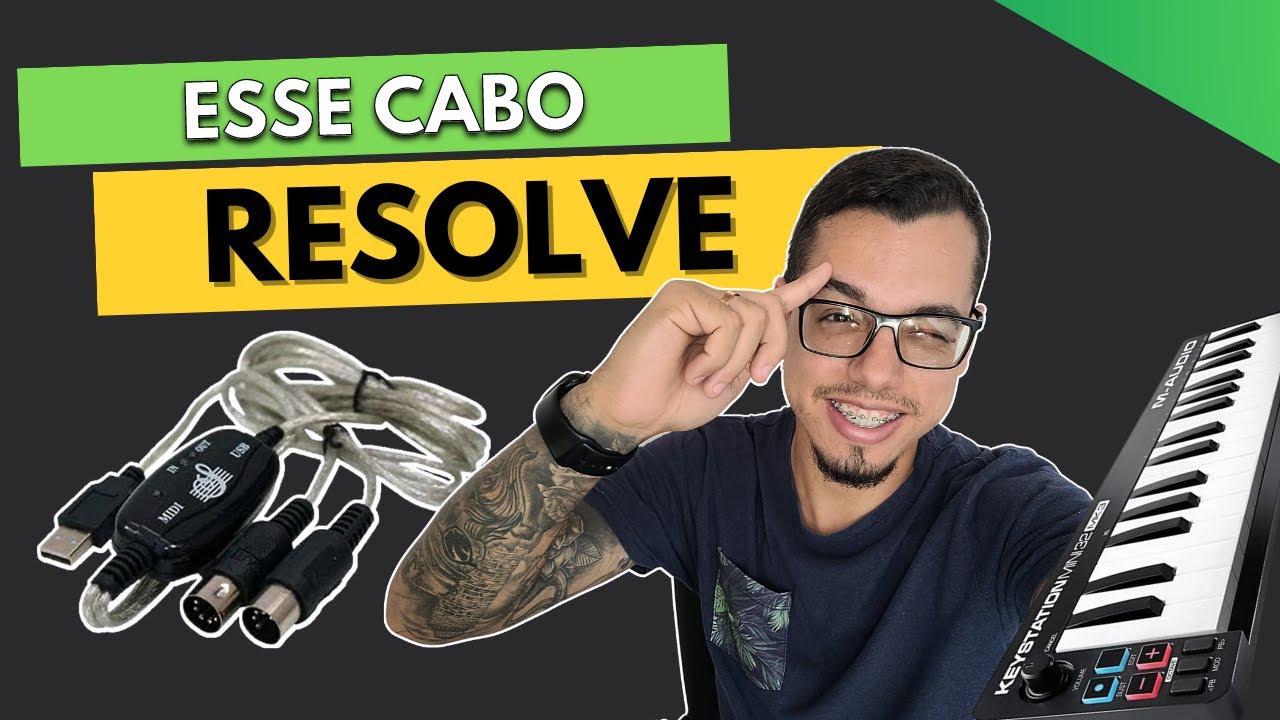 Como ligar o TECLADO via MIDI - Kontakt