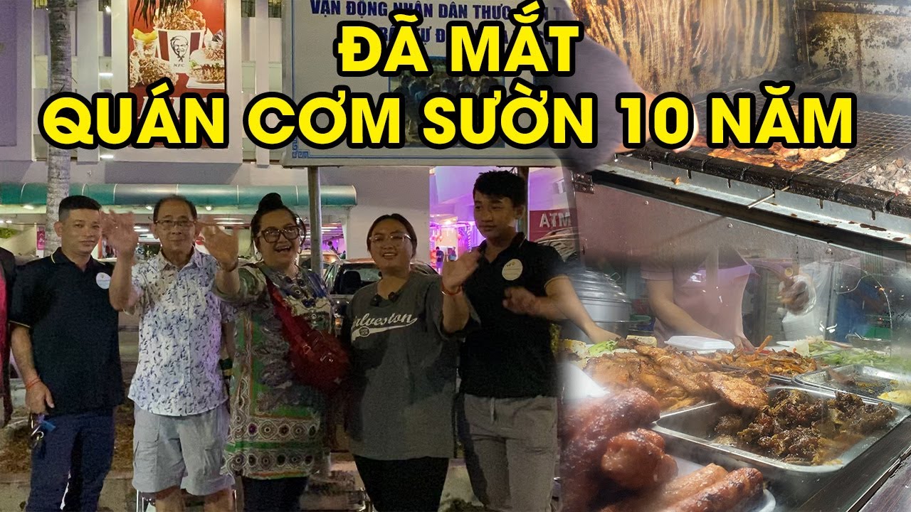 Quá đã với miếng sườn tại quán cơm sườn 10 năm tuổi ở Cà Mau