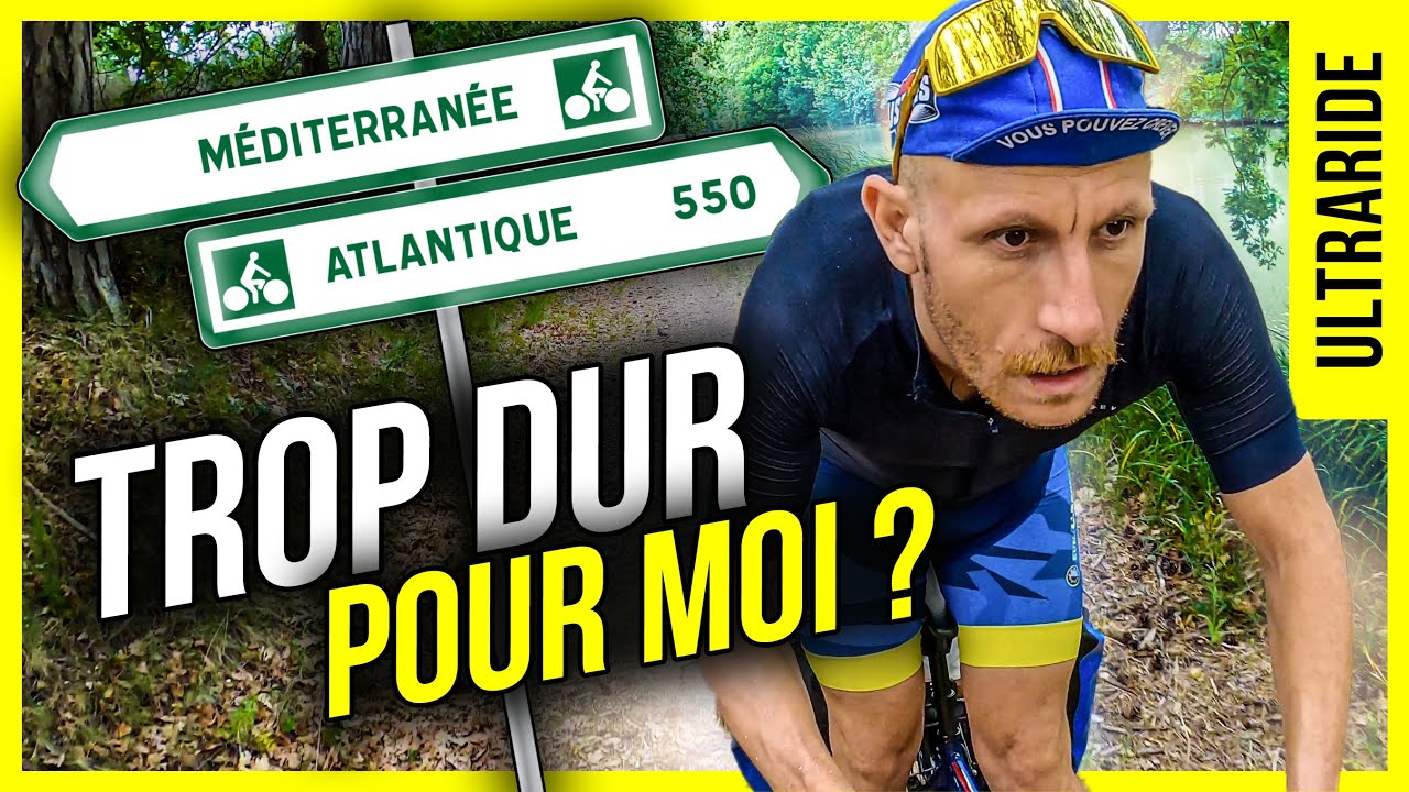 550 KM &Agrave; V&Eacute;LO NON&ndash;STOP ? 🚴&zwj;♂️😱 de la M&eacute;diterran&eacute;e &agrave; l'Atlantique