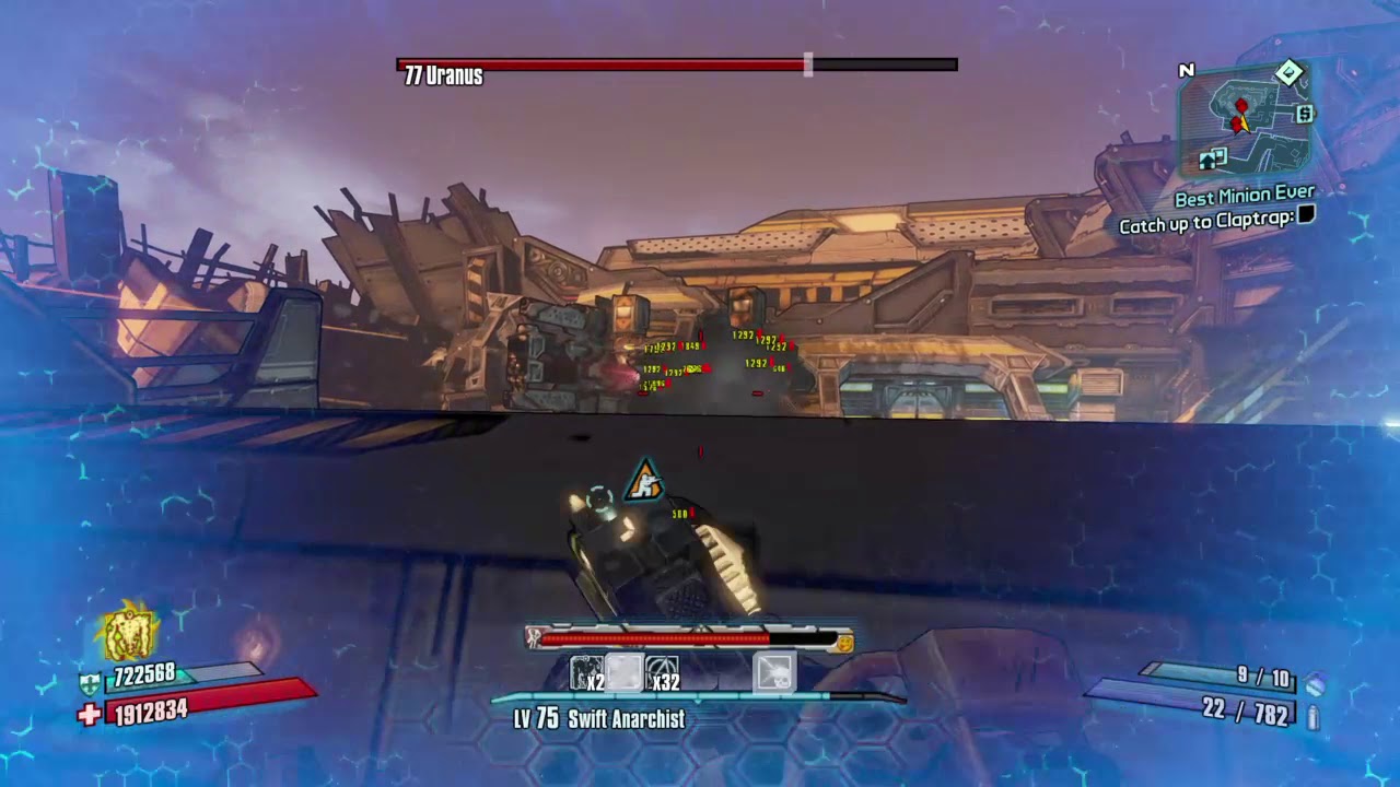 Borderlands 2: quick Uranus Bot battle