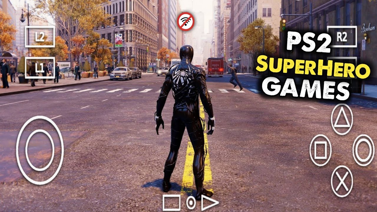 Top 15 PS2 Super Hero Games on Android | AetherSX2 Emulator