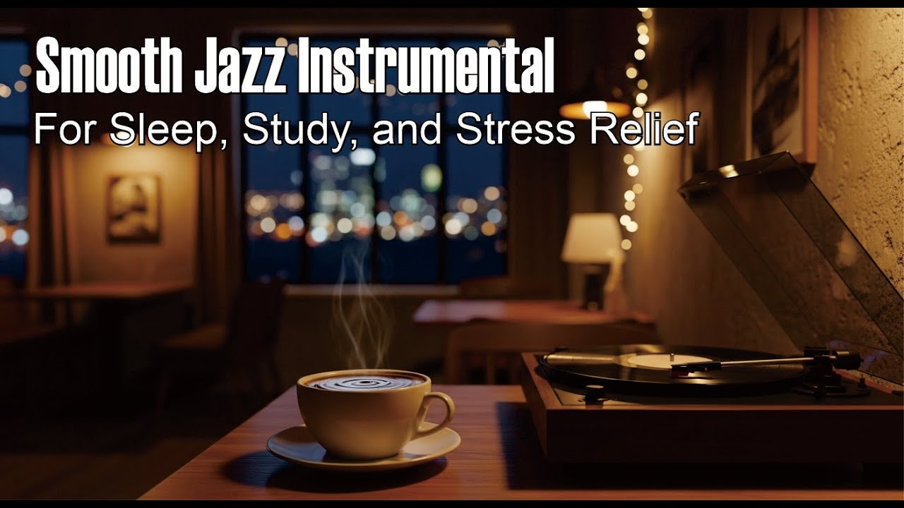 Relaxing Jazz Music for Sleep, Study, and Stress Relief