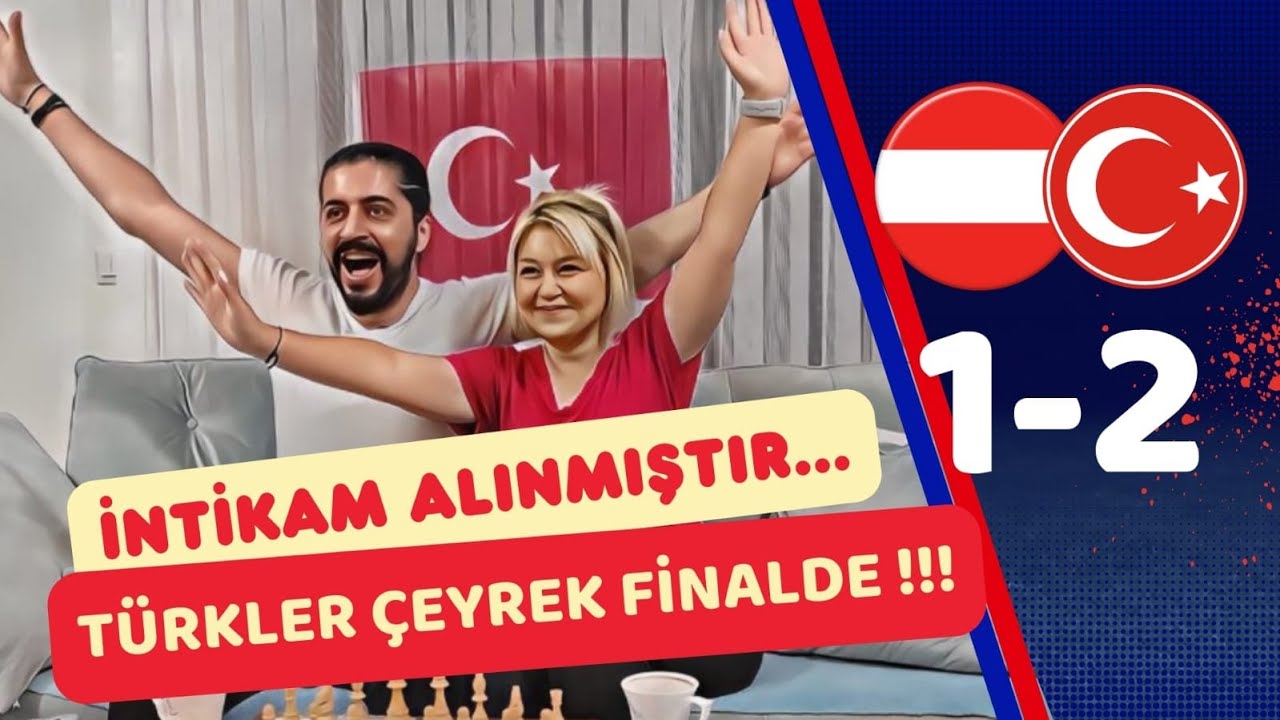 YILLAR SONRA GELEN ÇEYREK FİNAL.. AVUSTURYA 1-2 TÜRKİYE MAÇINA TEPKİ.!!