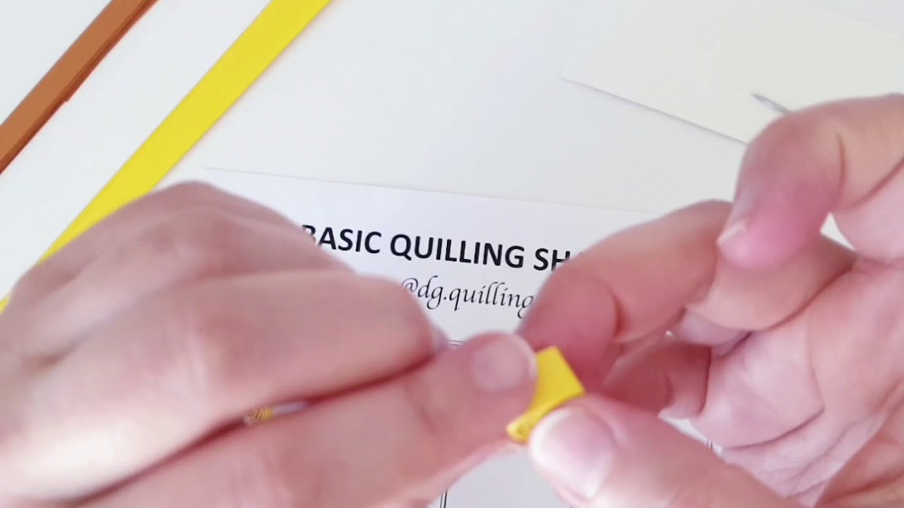 Basic Quilling Shapes 3