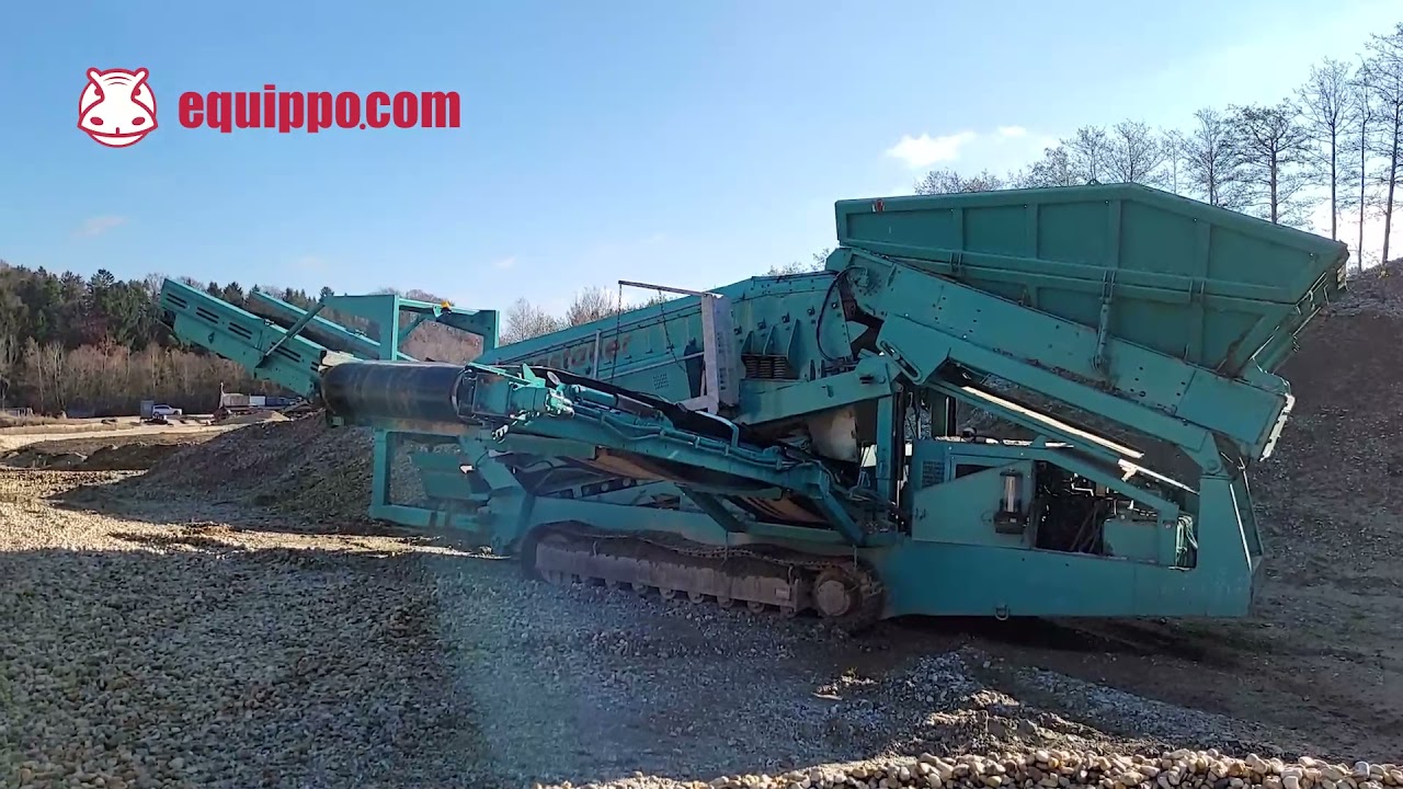 Used 2010 - Power Screen Warrior 1800 | Used Screen | equippo.com | Used heavy equipment