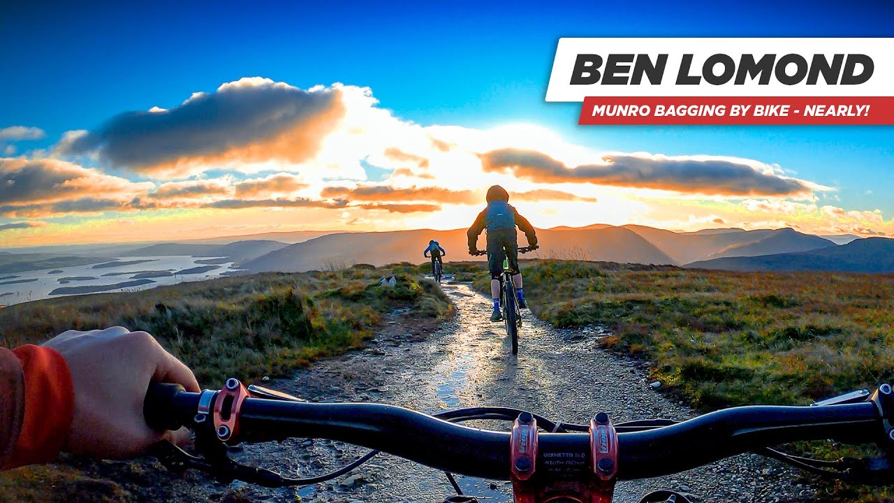 Ben Lomond - Munro Bagging by Bike - nearly! // TRAILCOACH