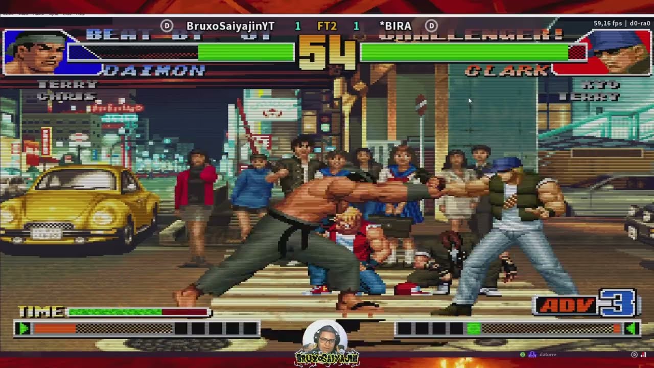 KOF 98 Ranked Match - Aquela surra básica que a gente leva por brincar