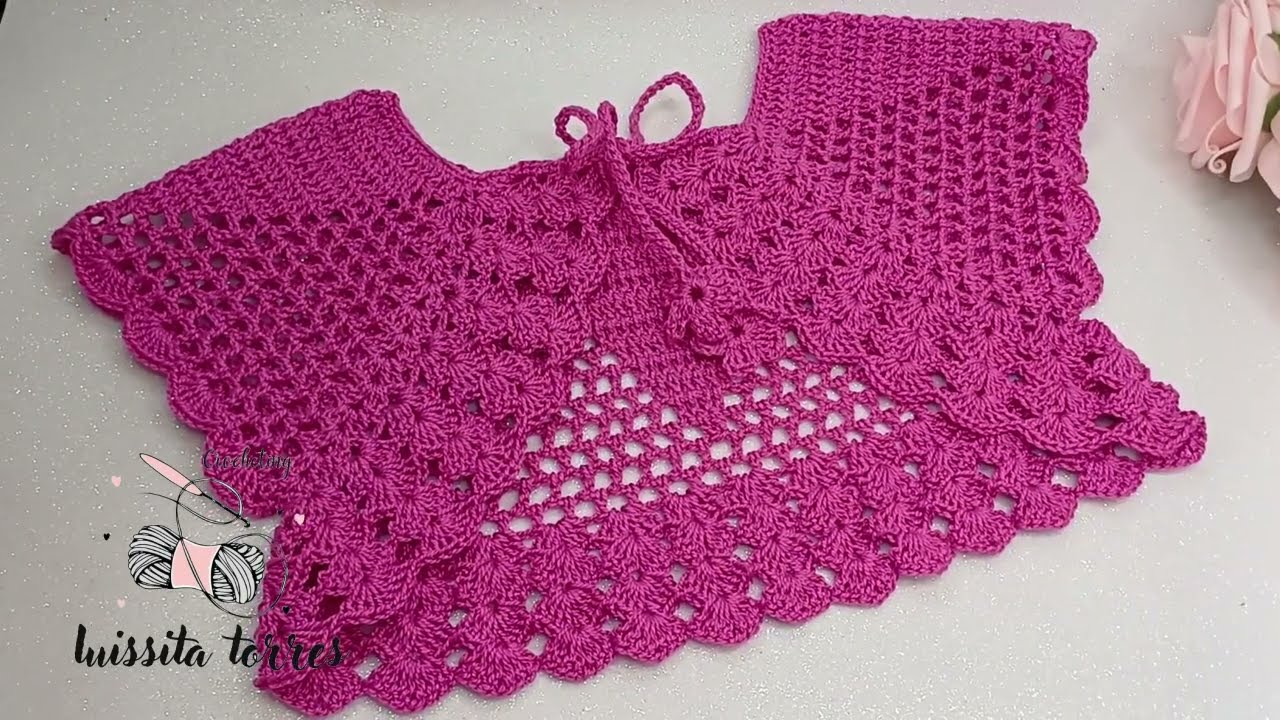 ¡ES TAN BONITO!😱Patrón de Ganchillo paso a paso Fácil y Rápido de Tejer 👌Tejido crochet ✅Lo amaras
