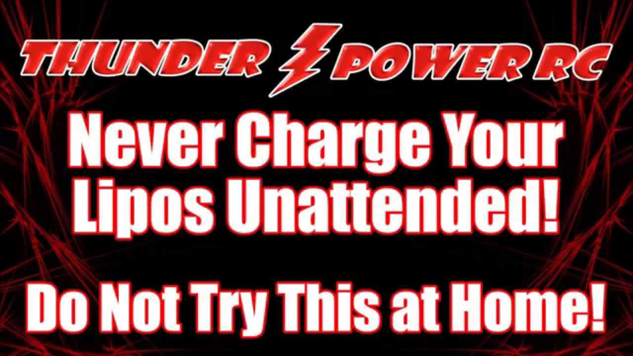 Battery Clinic - Hazards of Charging Unattended